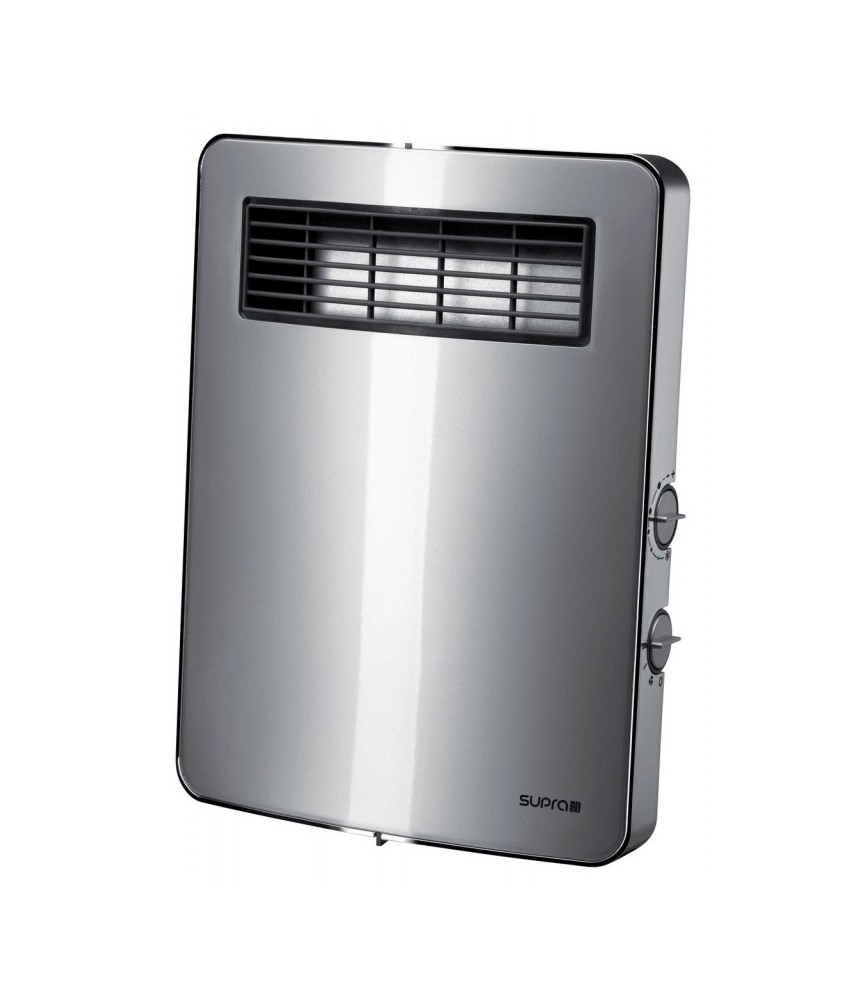 Radiateur soufflant - 2000 Watts - Etno - Gris - SUPRA Radiateur soufflant - 2000 Watts - Etno - Gris - SUPRA