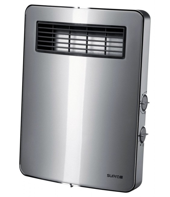 Radiateur soufflant - 2000 Watts - Etno - Gris - SUPRA