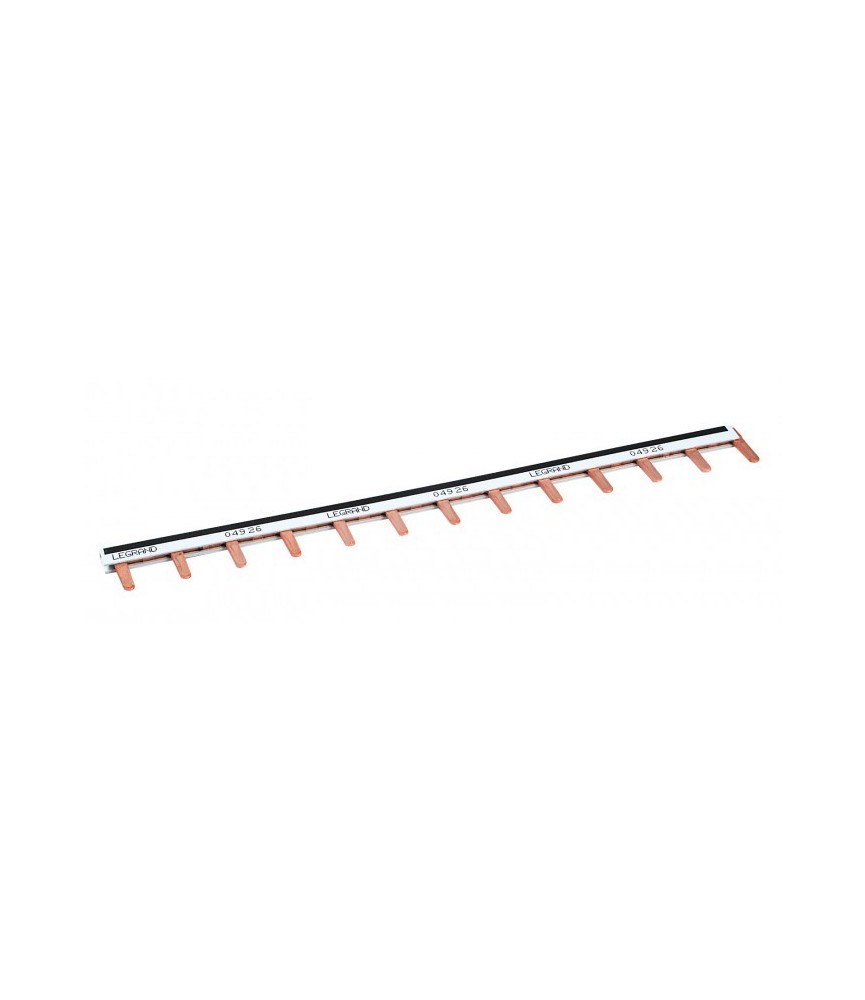 Peigne d'alimentation horizontal - 13 appareils - Unipolaire + Neutre - LEGRAND Peigne d'alimentation horizontal - 13 appareils - Unipolaire + Neutre - LEGRAND