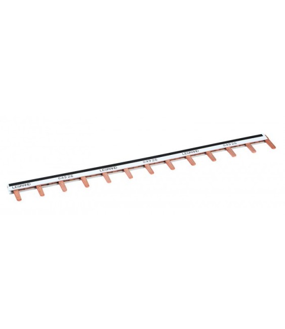 Peigne d'alimentation horizontal - 13 appareils - Unipolaire + Neutre - LEGRAND