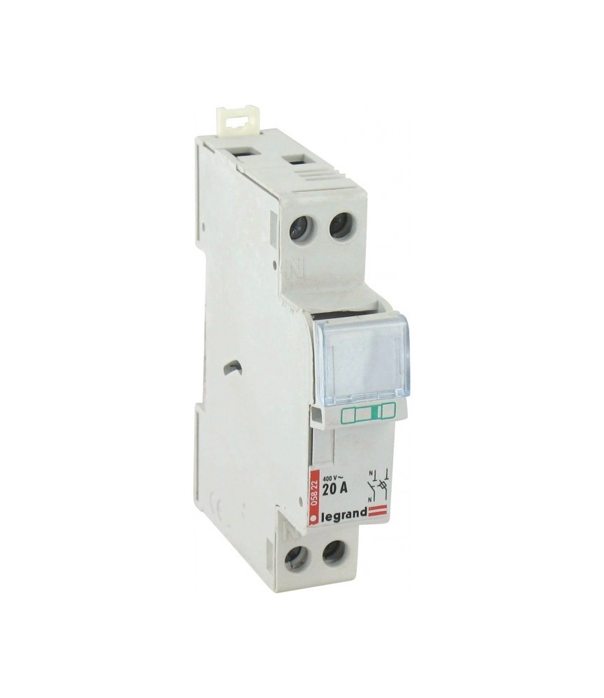 Porte-fusible unipolaire + neutre - 20 A - LEGRAND Porte-fusible unipolaire + neutre - 20 A - LEGRAND
