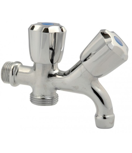 Robinet double usage - Chromé - NEPTUNE
