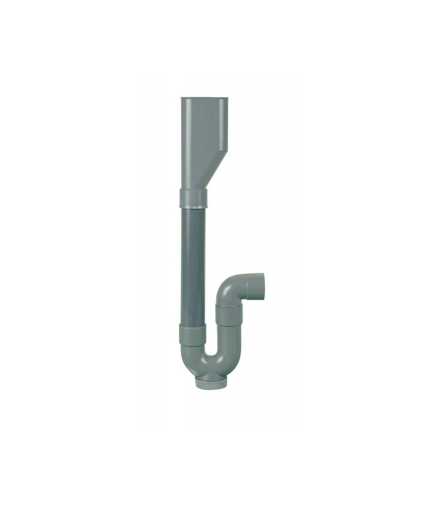 Siphon en PVC double entrée - Sortie horizontale - 40 mm - NEPTUNE Siphon en PVC double entrée - Sortie horizontale - 40 mm - NEPTUNE