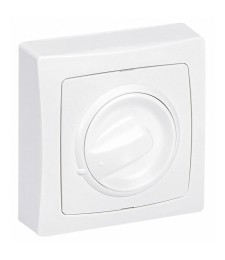 Interrupteur temporisé lumineux - Appareillage Saillie - Blanc - 10 A - LEGRAND