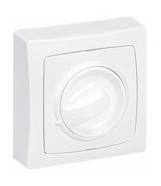 Interrupteur temporisé lumineux - Appareillage Saillie - Blanc - 10 A - LEGRAND