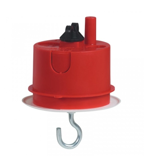 Boîte à encastrer Batibox maçonnerie + fiche pour luminaire - 65 mm - LEGRAND