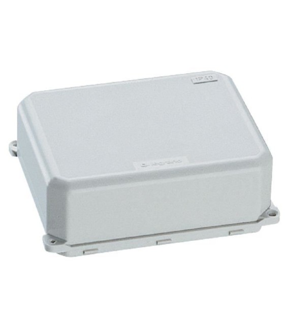 Coffret de dérivation pour borne de raccordement - 118 x 92 x 45 mm - Gris - LEGRAND
