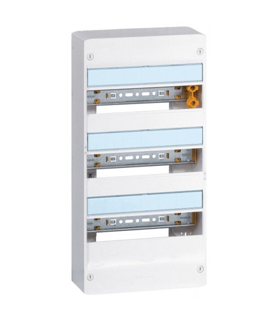 Coffret à équiper - 3 rangées 13 modules - 500 x 250 x 103,5 mm - avec borniers - LEGRAND