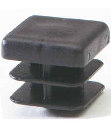 30 embouts rentrants carrés en platiques - 25 x 25 mm - GPI