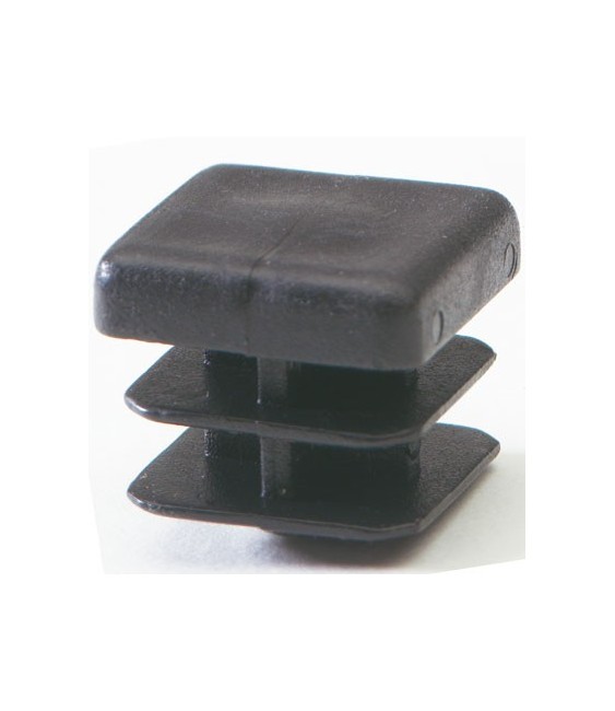 30 embouts rentrants carrés en platiques - 25 x 25 mm - GPI