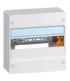 Coffret à équiper - 1 rangée 13 modules - 250 x 250 x 103,5 mm - avec borniers - LEGRAND