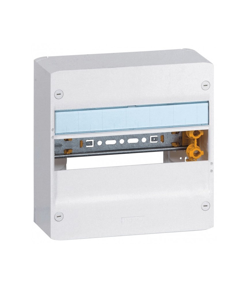 Coffret à équiper - 1 rangée 13 modules - 250 x 250 x 103,5 mm - avec borniers - LEGRAND Coffret à équiper - 1 rangée 13 modules - 250 x 250 x 103,5 mm - avec borniers - LEGRAND