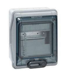 Coffret étanche à équiper - 1 rangée 6 modules - 200 x 164 x 115,6 mm - LEGRAND
