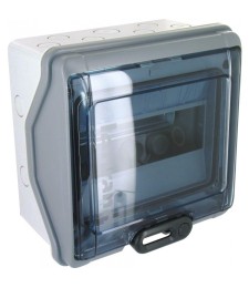 Coffret étanche à équiper - 1 rangée 8 modules - 200 x 200 x 115,6 mm - LEGRAND