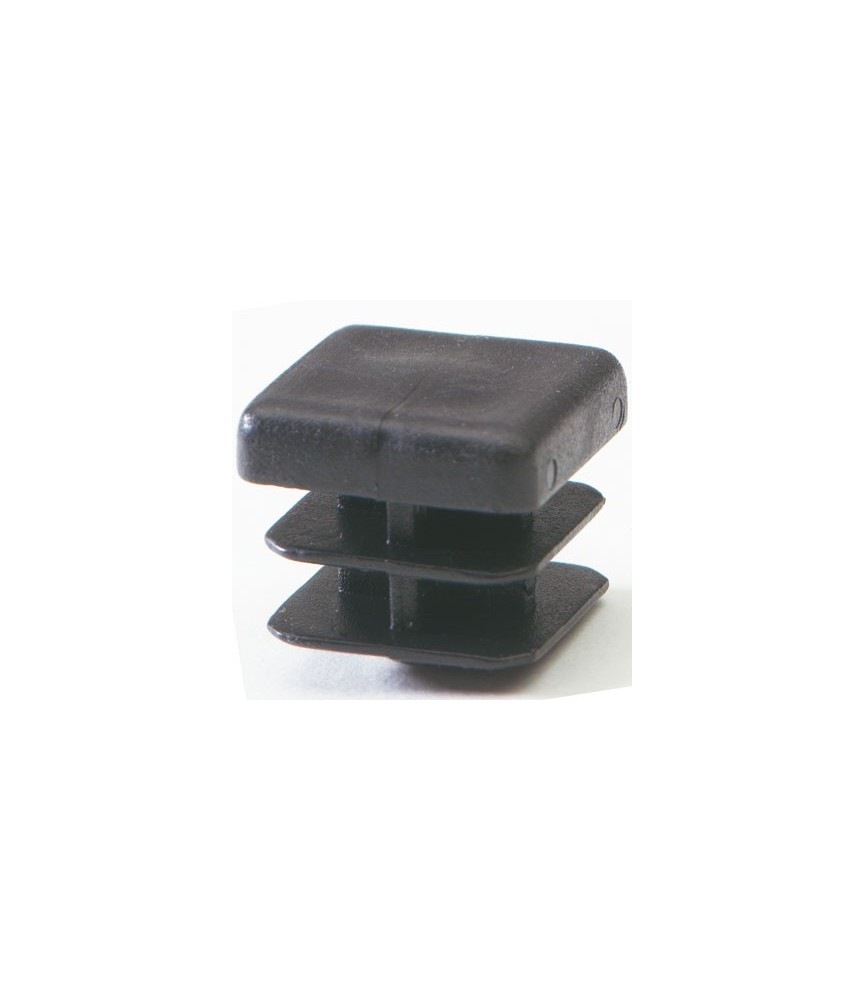 30 embouts rentrants carrés en platiques - 20 x 20 mm - GPI 30 embouts rentrants carrés en platiques - 20 x 20 mm - GPI