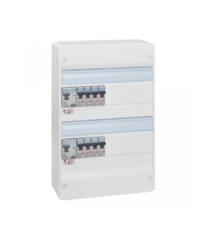 Tableau électrique équipé - spécial pour logement T1 ou T2 - LEGRAND Tableau électrique équipé - spécial pour logement T1 ou T2 - LEGRAND