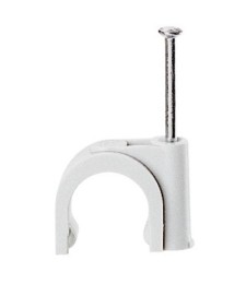Attache câble Fixfor -  9 mm - Blanc - Boîte de 100 - LEGRAND