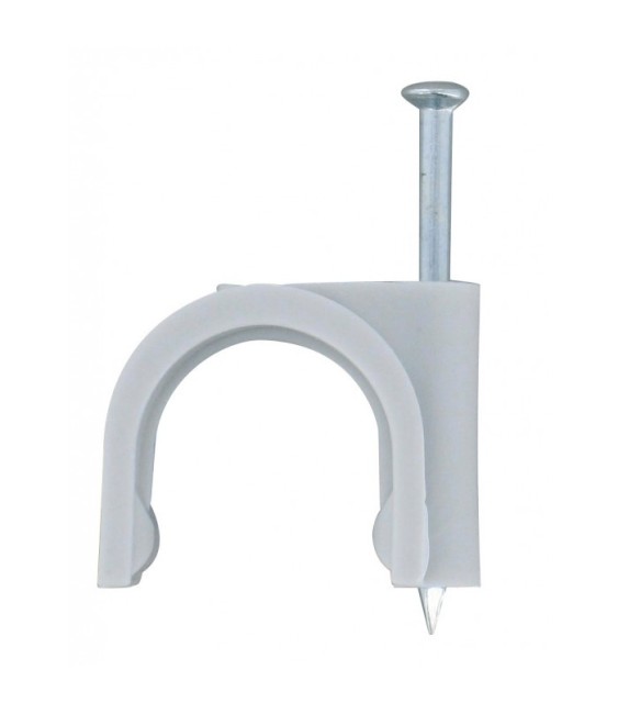 Attache Fixfor grise RAL7035 pour câble rond 22mm - Lot de 40 - LEGRAND