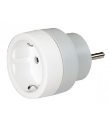 Adaptateur standard Allemand vers socle Français - LEGRAND