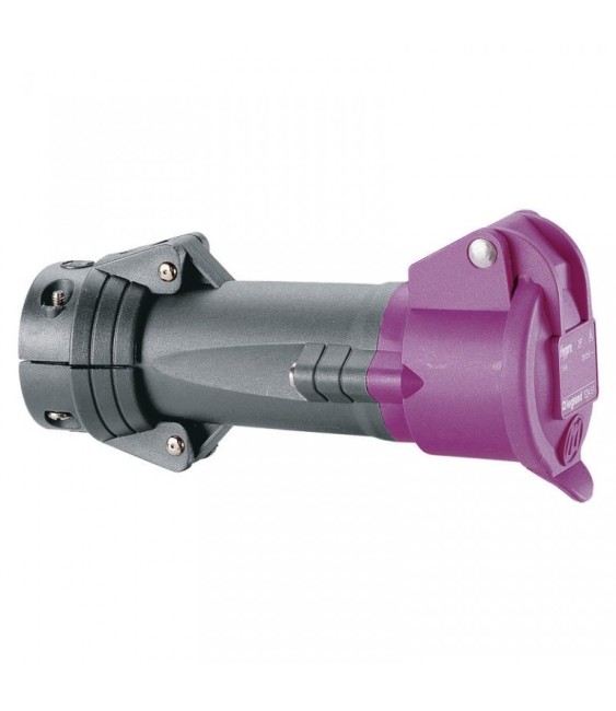 Prise mobile Hypra IP44 TBT 16A - 20V~ à 25V~ - 2P - plastique - LEGRAND
