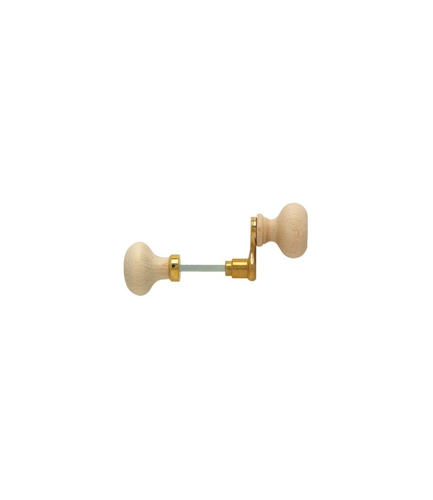 Manivelle bordelaise hêtre brut - Carré 6 mm - DUBOIS