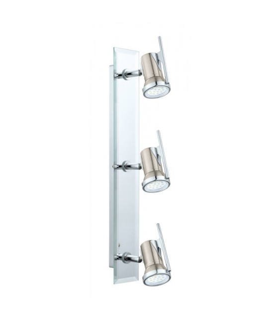 Réglette 3 spots LED - 460 x 110 mm - EGLO