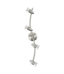 4 spots LED - Acier nickelé - 64.5 cm - Magnum - EGLO