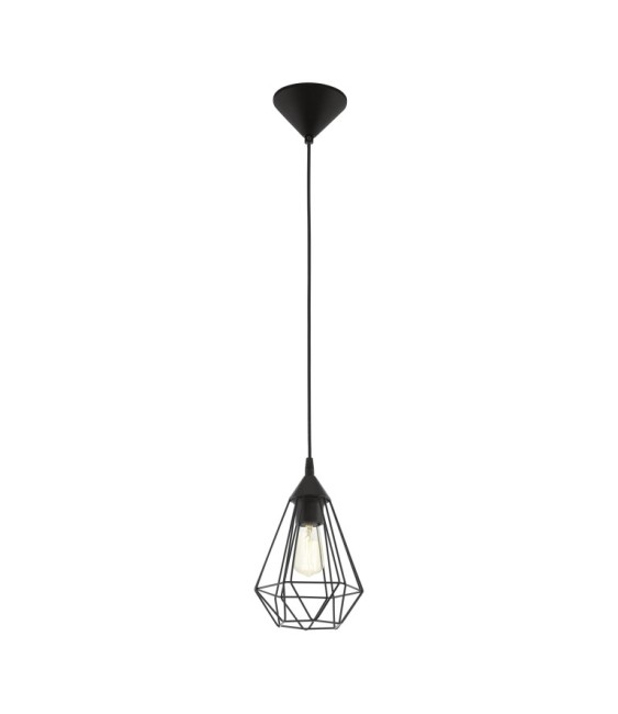 Suspension filaire acier - 17.5 cm x 1.1 M - Tarbes - Noir - EGLO