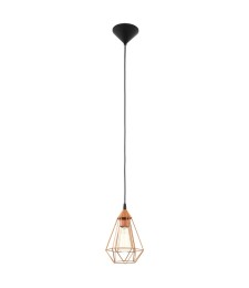 Suspension filaire acier - 17.5 cm x 1.1 M - Tarbes - Cuivré - EGLO
