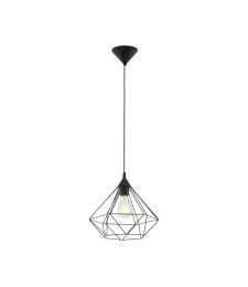 Suspension filaire acier - 32.5 cm x 1.1 M - Tarbes - Noir - EGLO