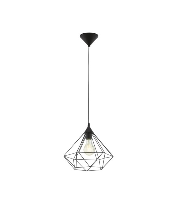 Suspension filaire acier - 32.5 cm x 1.1 M - Tarbes - Noir - EGLO