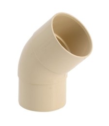 Coude 67° Mâle / Femelle - 80 mm - Sable - GIRPI