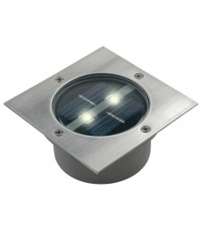 Spot solaire encastrable - Carré - 2 LED - RANEX