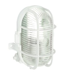 Hublot étanche ovale avec grille de protection - DHOME