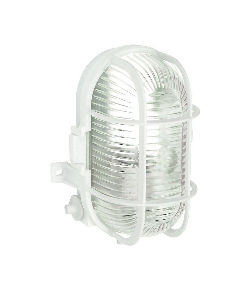Hublot étanche ovale avec grille de protection - DHOME Hublot étanche ovale avec grille de protection - DHOME
