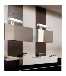 Applique pour miroir de salle de bain - LED - Acier et chrome - Reggiana - RANEX