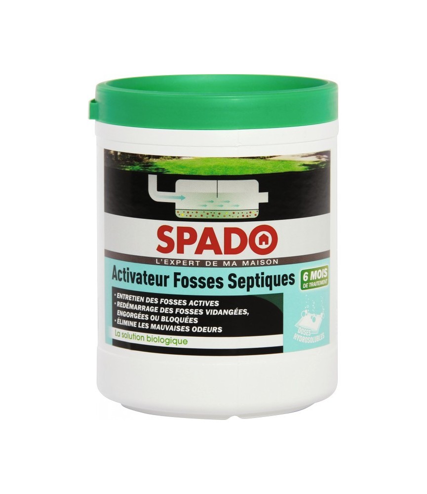 Activateur fosse septique BIO - SPADO Activateur fosse septique BIO - SPADO