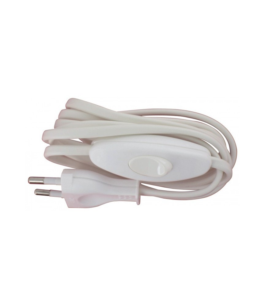 Cordon avec interrupteur pour équipement de lampe - Longueur 1,50 m - Blanc - LEGRAND Cordon avec interrupteur pour équipement de lampe - Longueur 1,50 m - Blanc - LEGRAND