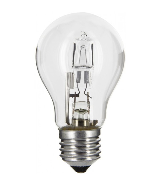 Ampoule halogène ECO - Standard - E27 - 30 W - 410 Lumens - DHOME