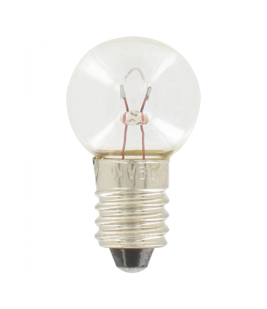 Ampoule culot E10 - 6 V - 0,9 A - 5.5 W - Lot de 10 - LEGRAND Ampoule culot E10 - 6 V - 0,9 A - 5.5 W - Lot de 10 - LEGRAND