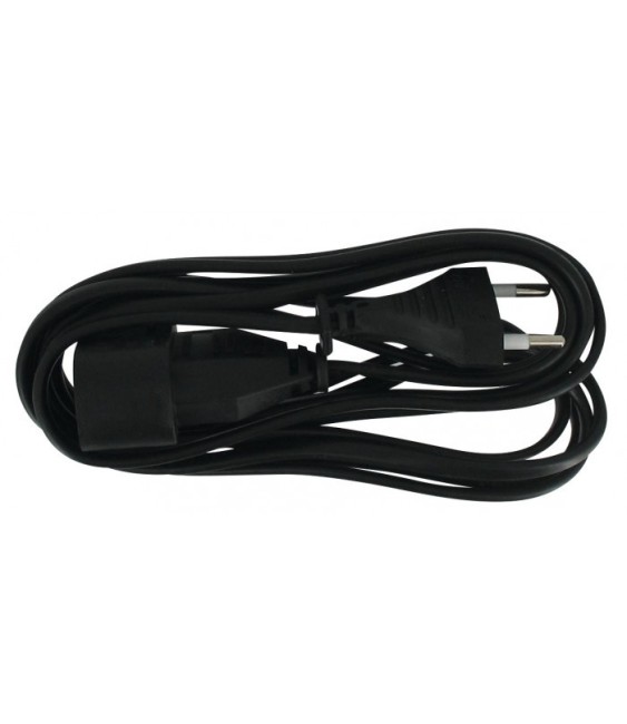 Rallonge câble méplat 2 M - Noir - DHOME