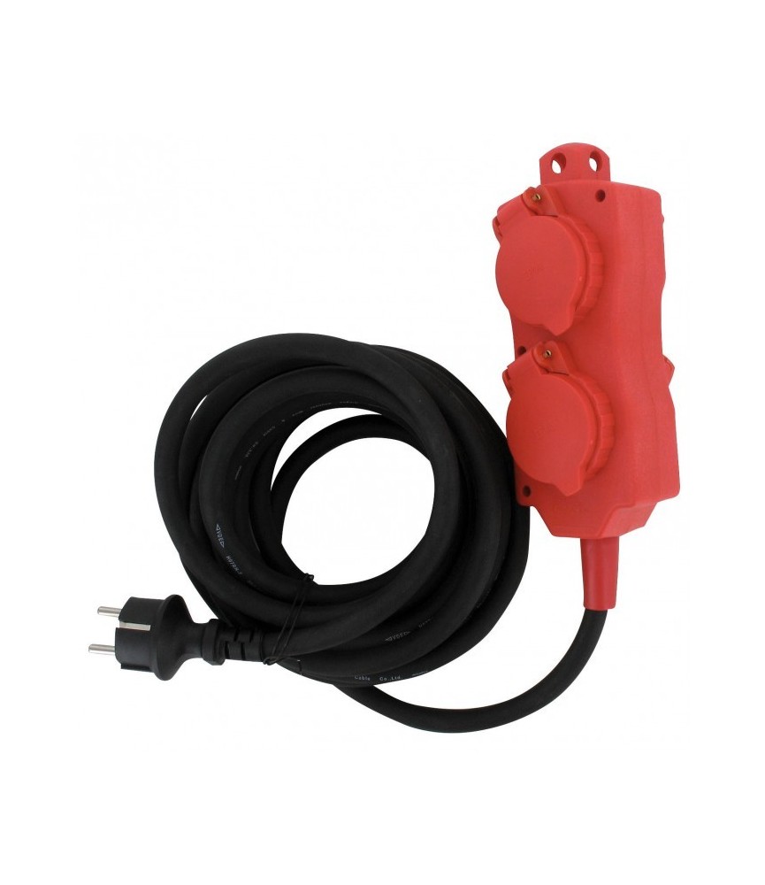 Prolongateur avec multiprise IP44 - 5M - DHOME Prolongateur avec multiprise IP44 - 5M - DHOME