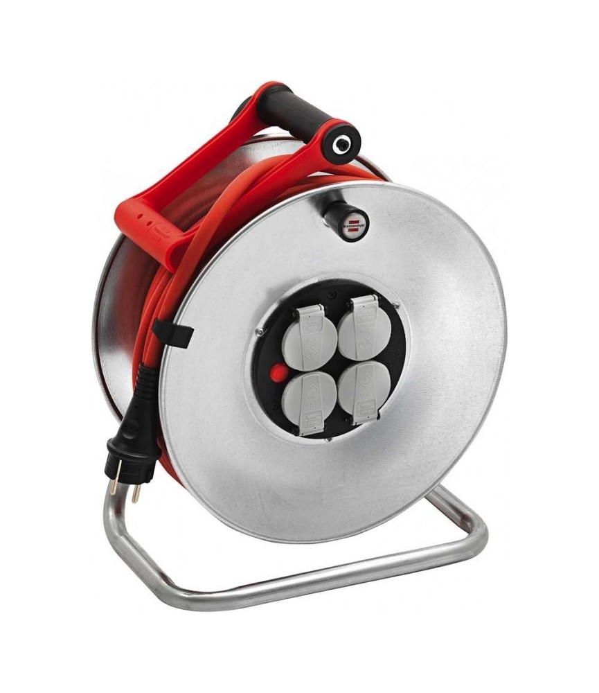 Enrouleur de câble Silver- IP44 - 25 M - H07RN-F 3G2,5 mm² - BRENNENSTUHL