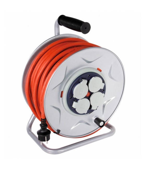 Enrouleur professionnel Moyeu fixe - 40 M - H07 RN-F 3G 2,5 mm² - DHOME