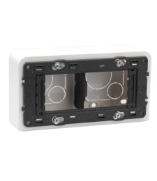 Cadre Mosaic - 4 modules montage horizontal - Profondeur 40 mm - LEGRAND
