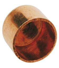 Raccord cuivre pression à souder - Bouchon femelle - 14 mm Lot de 10