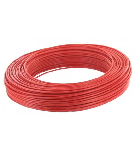 Câble d'installation H07V-U 1.5 mm² - 100 M - Rouge - ELECTRALINE