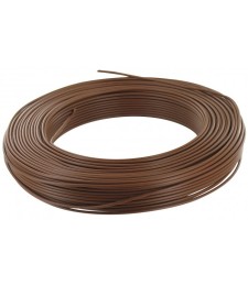 Câble d'installation H07V-U 1.5 mm² - 100 M - Marron - ELECTRALINE
