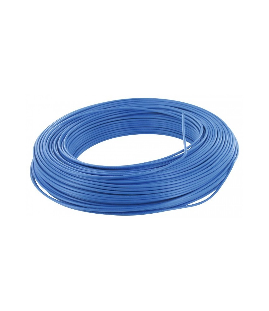 Câble d'installation H07V-U 2.5 mm² - 100 M - Bleu - ELECTRALINE Câble d'installation H07V-U 2.5 mm² - 100 M - Bleu - ELECTRALINE