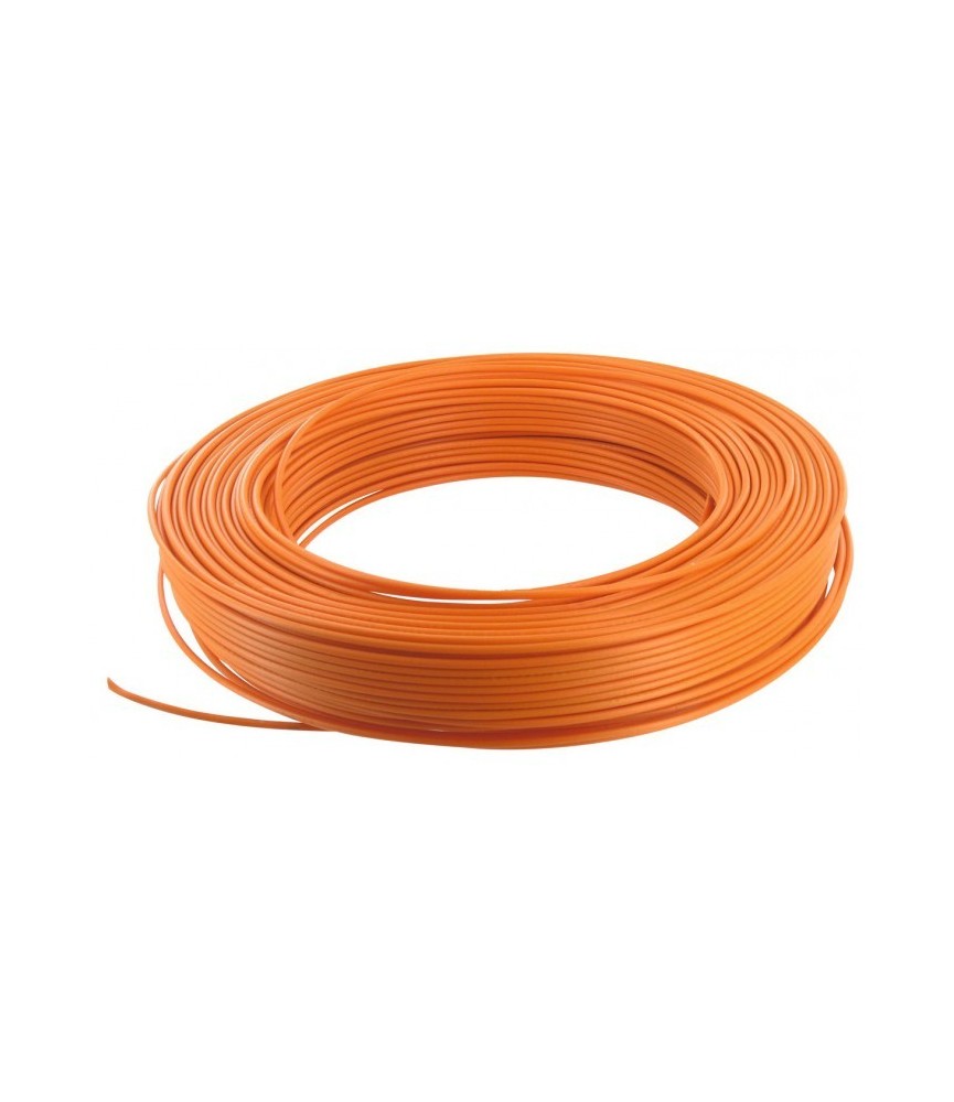 Câble d'installation H07V-U 2.5 mm² - 100 M - Orange - ELECTRALINE Câble d'installation H07V-U 2.5 mm² - 100 M - Orange - ELECTRALINE
